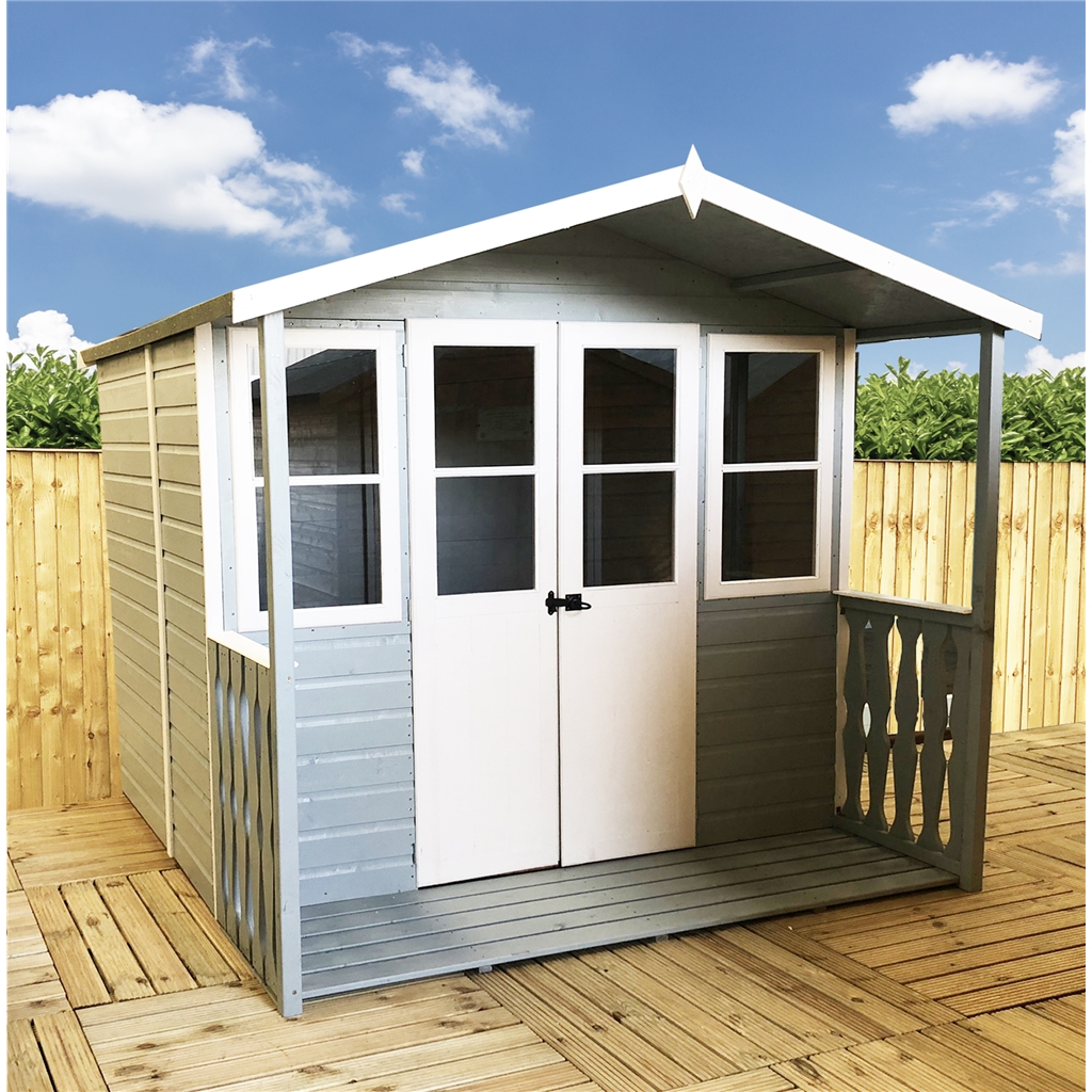 Wooden Summerhouse (12mm Tongue and Groove)