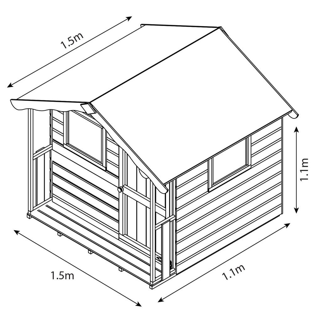 Playhouse 5ft x 5ft