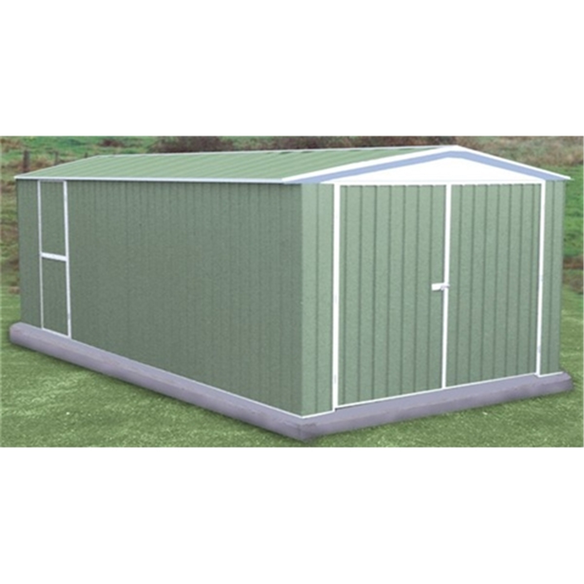 10 x 20 utility pale metal shed