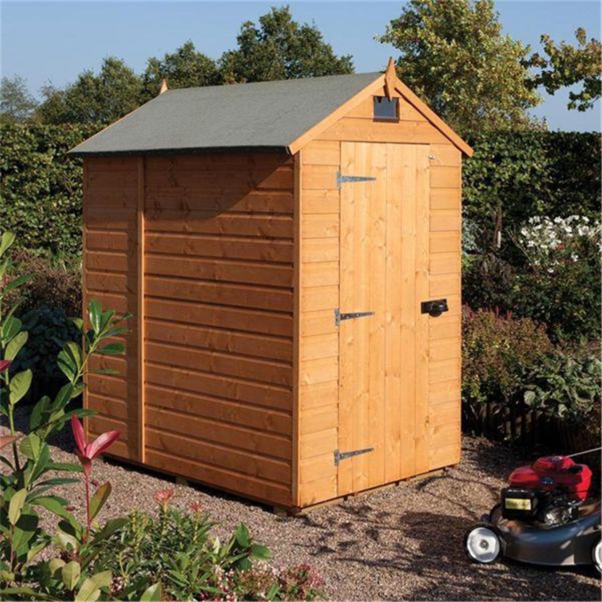 Installed 7 X 5 Deluxe Security Shed