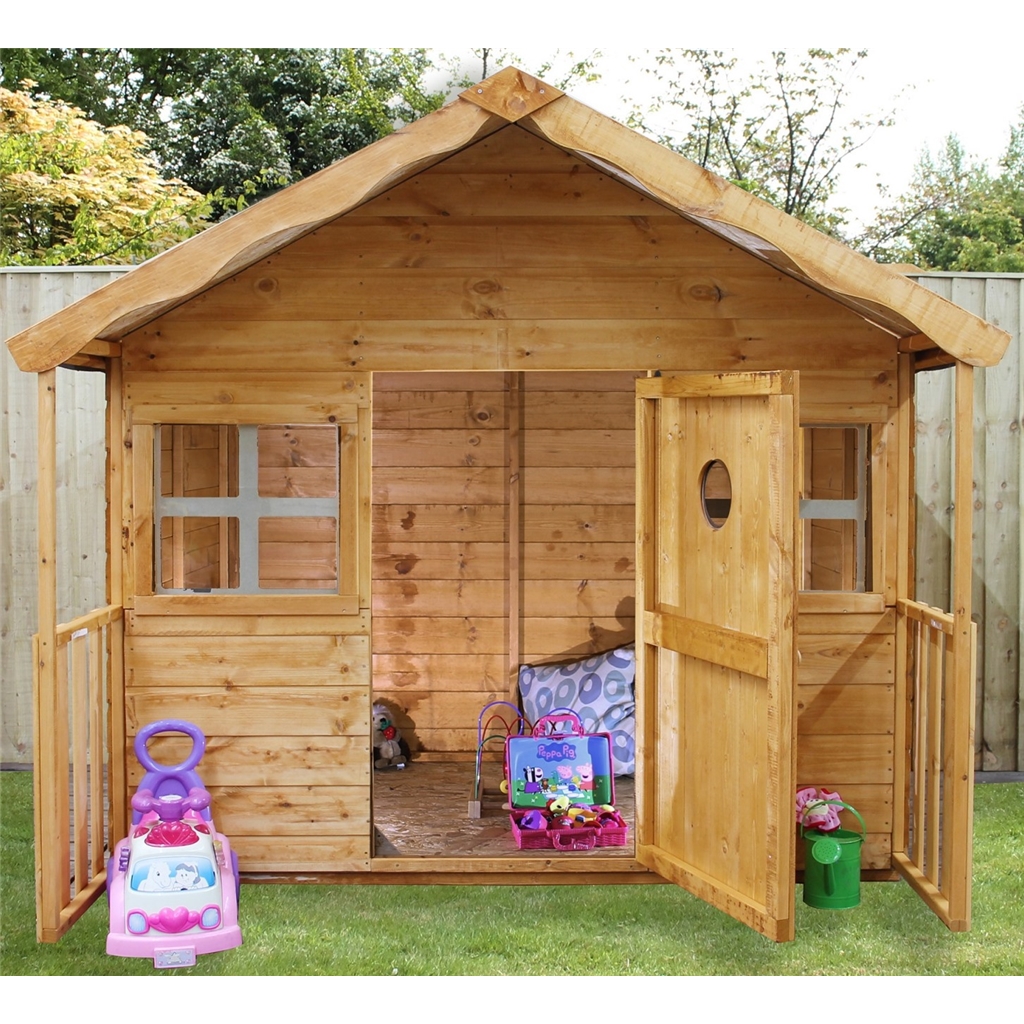 6 x 5 wooden playhouse