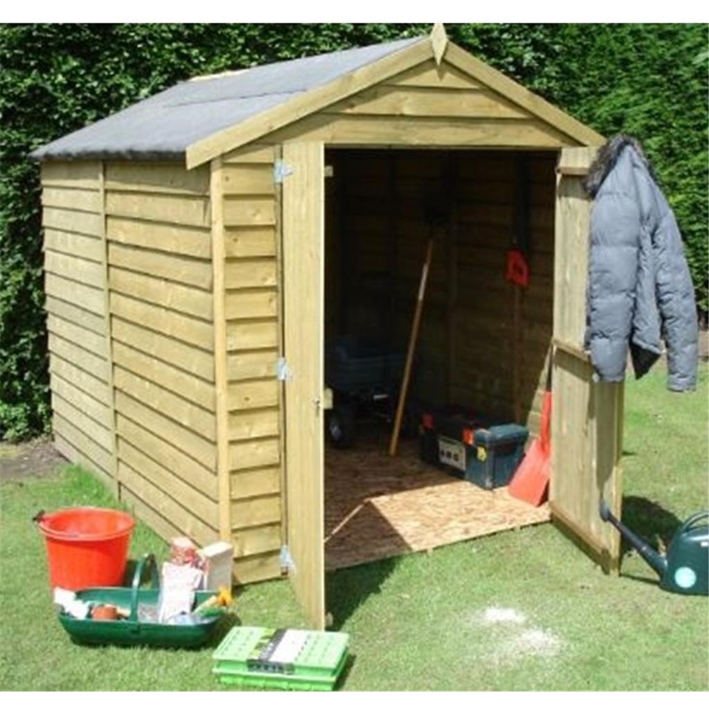 8 x 6 Pressure Treated Shed