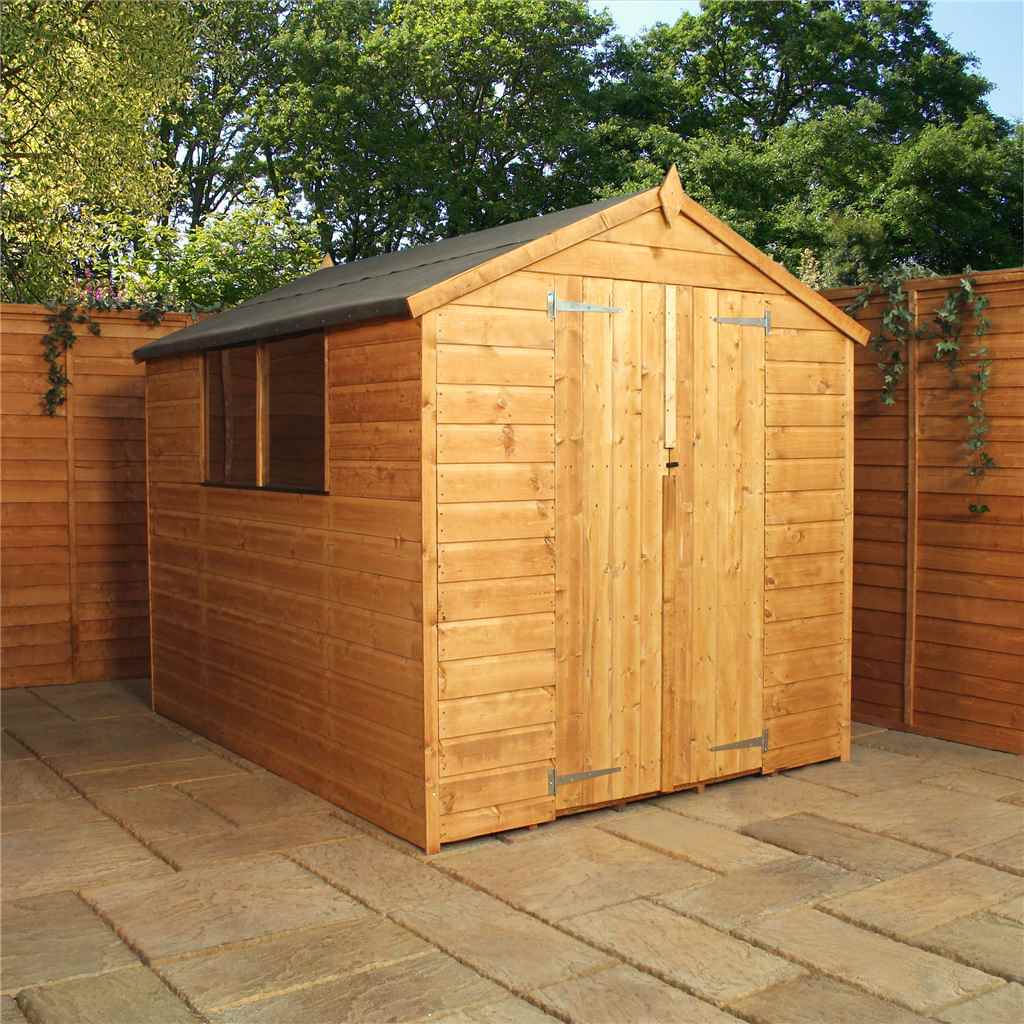 8 x 8 wooden shiplap tongue and groove shed