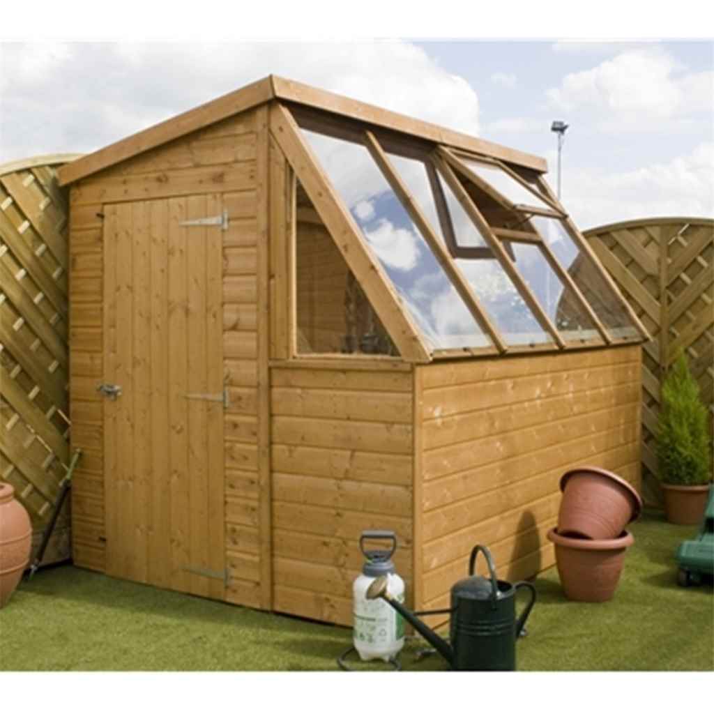 Installed 8 X 6 Premier Wooden Potting Shed Installation Included