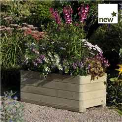 Deluxe Marberry Rectangular Planter (3'3" x 1'7")