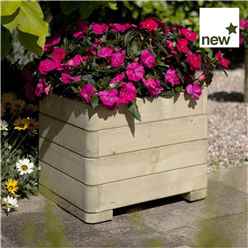 Deluxe Marberry Square Planter (1'7" x 1'7")