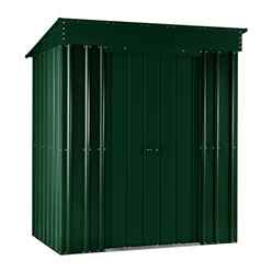 5 x 3 Premier EasyFix - Pent - Metal Shed - Heritage Green (1.48m x 0.93m)