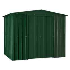 8 x 5 Premier EasyFix – Apex – Metal Shed - Heritage Green (2.45m x 1.54m)