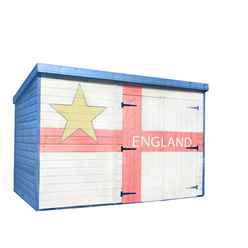 Ultimate England Fan Cave World Cup Shed