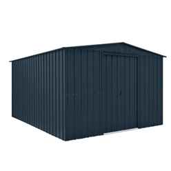 10 x 12 Premier EasyFix – Apex – Metal Shed -Anthracite Grey (3.07m x 3.71m)