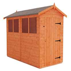 8 x 4 Tongue and Groove Shed (12mm T&G Floor and APEX Roof)