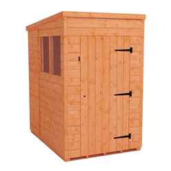 4 x 6 Tongue and Groove PENT Shed (12mm T&G Floor and Roof)