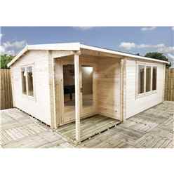 5 5m 18ft Wide Log Cabins Buy Online