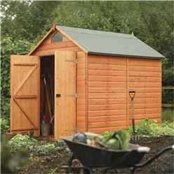 8ft x 6ft Deluxe Security Tongue And Groove Shed (12mm Tongue And Groove Floor)