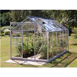 6ft x 12ft Value Anodised Aluminium Frame Greenhouse 