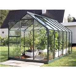 6ft x 12ft Value Green Metal Frame Greenhouse 