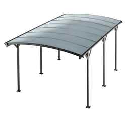 DISCO * 10 x 16 Aluminium Curved Carport