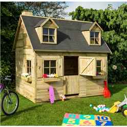 8' 7" x 6 Cottage Playhouse (2.63m X 1.85m)