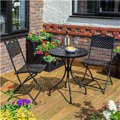 Lattice Three Piece Bistro Set