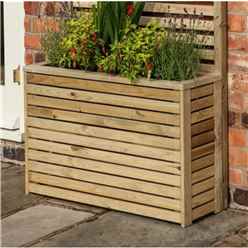 Pressure Treated Tall Garden Planter (3ft x 1ft)