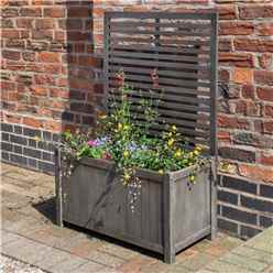 Rectangular Planter and Trellis (2.6ft x 1.4ft)