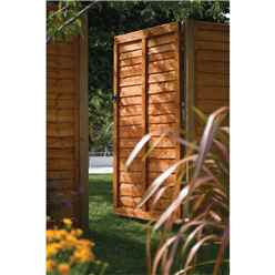 6 x 3 Traditional Lap Fence Gate Dip Treated 