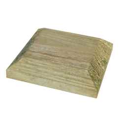 Pack of 3 - Pressure Treated Post Cap – Green 