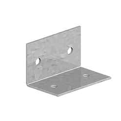 Pack of 3 x4 L-Bracket Fence Bracket 