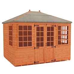 8ft x 8ft Pavilion Summerhouse (12mm T&G Floor + Roof)