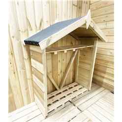 Apex Log Store Wide 915mm X Depth 355mm X Height 1200mm