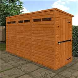 12 x 4 Tongue and Groove Security Garden PENT Shed (12mm T&G Floor and Roof)