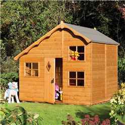 8 x 7 Deluxe Playaway Swiss Cottage Playhouse (2.50m x 2.08m)