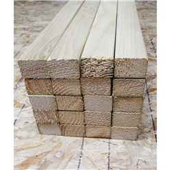 PACK OF 20 - Deluxe 44mm Pressure Treated Timber Tongue Framing - 3.6m Length (44mm x 28mm)