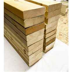 PACK OF 20 -  LENGTH 3.2m - Structural Graded C24 Timber 6" x  2" Joists (Decking) 47mm x 150mm ( 6 x  2)  - Pressure Treated Timber